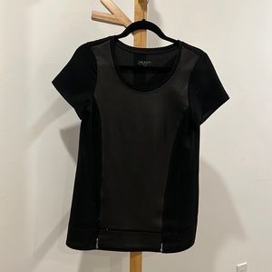 Rag & Bone Blouse with Leather